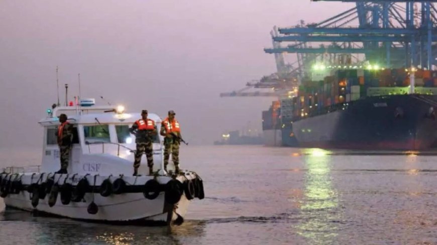 Hybrid security: CISF trains private guards at smaller ports; focus on threat identification, emergency response