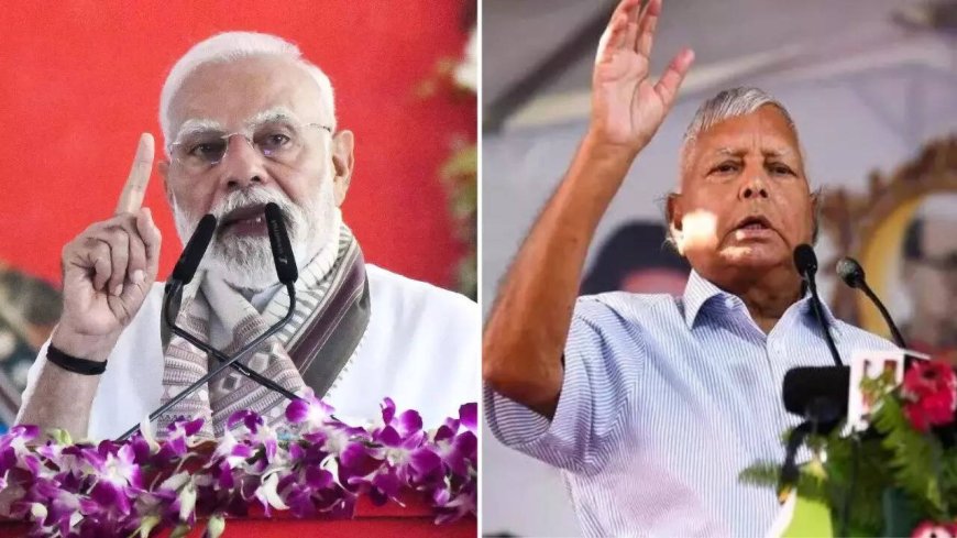 'It shows how rattled he is': BJP hits back at Lalu's remarks on PM's visit; claims Bihar will do 'pind-daan of Mahagathbandhan'