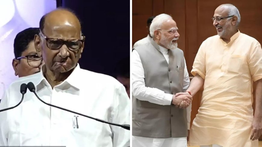 'Can't support those who don't believe in democracy': Sharad Pawar refuses to back CP Radhakrishnan as VP; cites Jharkhand anecdote