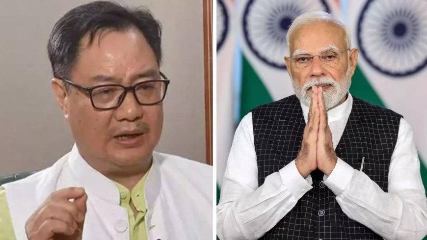 'No exception for me': What PM Modi said on bills to sack jailed ministers - Kiren Rijiju reveals