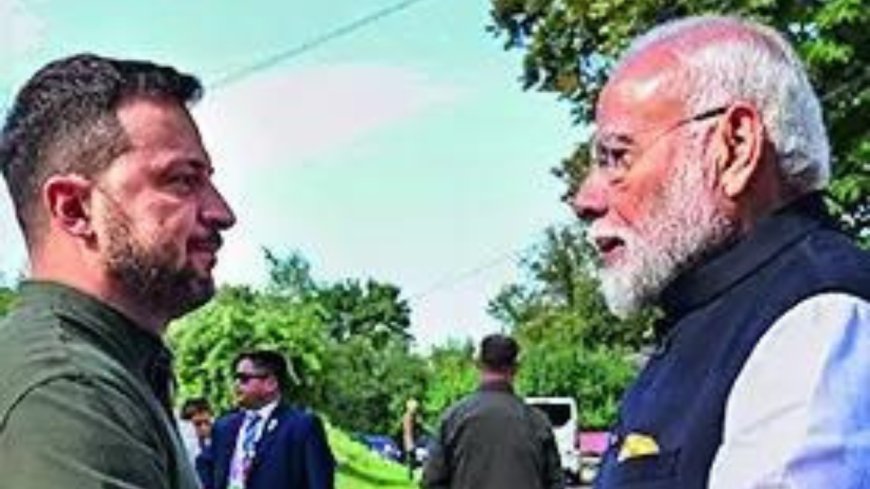 India, Ukraine in touch about Zelensky's likely visit to India: Envoy