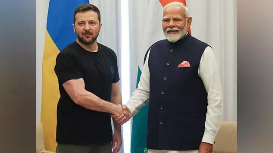 Zelenskyy thanks PM Modi for greetings on Ukraine's Independence Day