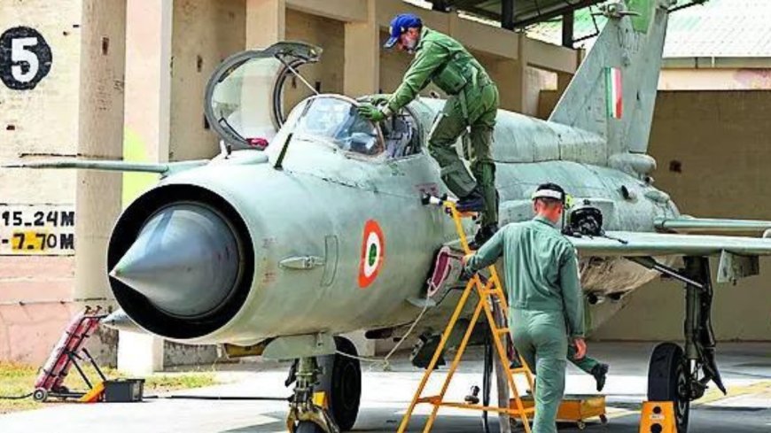 The last sortie: IAF chief flies MiG-21 into history
