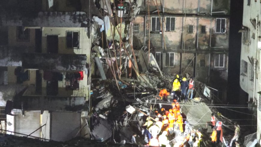 Virar apartment collapses during party: Over 15 trapped, rescue operation underway