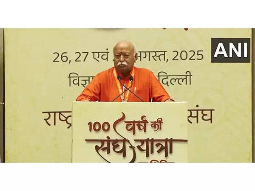 Bhagwat: RSS endured a century of hostility