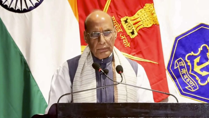 ‘Ran Samvad self-contradictory, yet highlights truth’: Rajnath Singh at event; cites Mahabharata for context