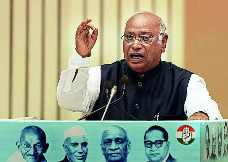 US tariffs reflect failure of diplomacy: Kharge
