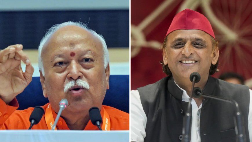 'After Awadh, now Magadh': Akhilesh Yadav jabs BJP at Rahul Gandhi's Bihar rally; slams RSS