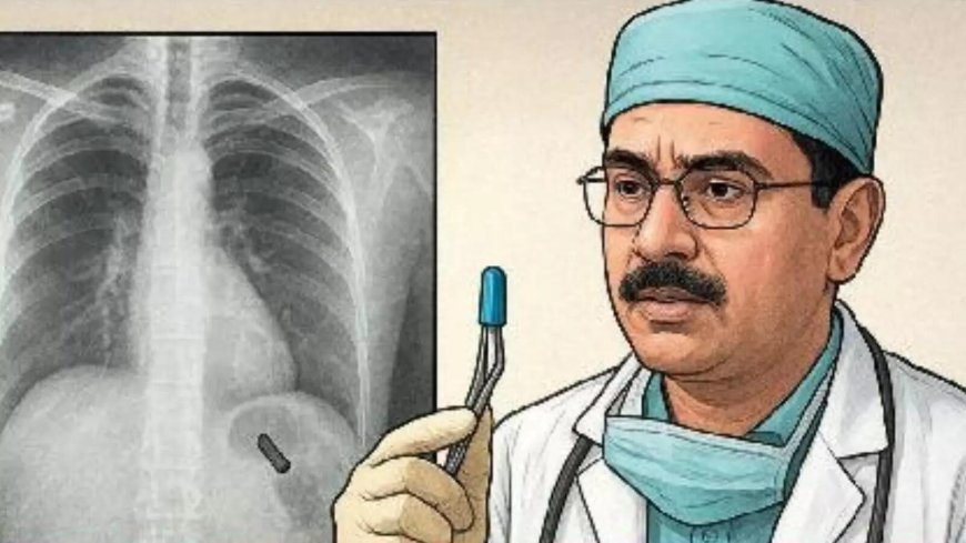 Pen cap stuck in lung for 26 yrs: Delhi doctors remove object; express shock at 'rare case'