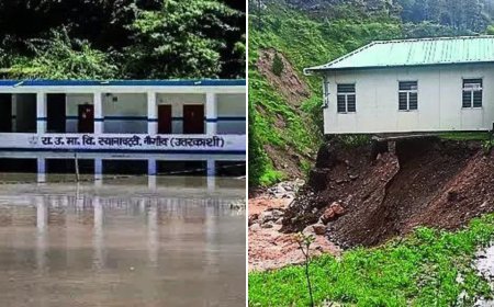 School bells stop ringing in flood-hit North India as water cuts off access