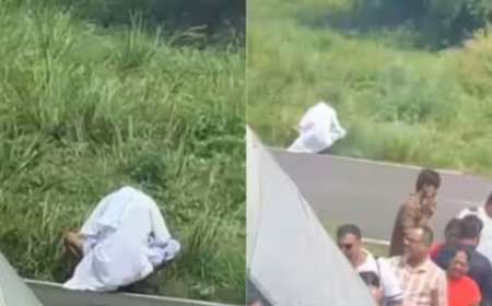 Runway relief? Man in kurta-pajama squats to pee next to aircraft; pilot’s viral video divides internet