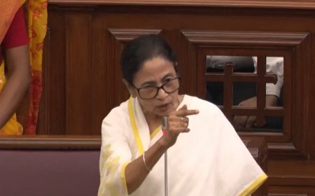 Ruckus in Bengal assembly as Marshalls drag out BJP chief whip; Mamata Banerjee raises 'vote chor' slogans - watch