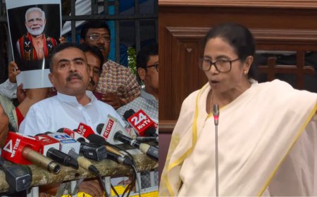 Bengal assembly chaos: Mamata’s 'linguistic terror' charge, BJP MLAs suspended, dragged out - as it happened