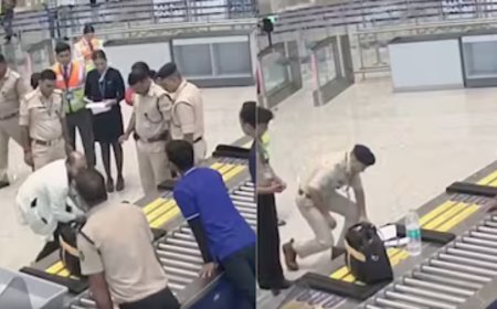 Man collapses at Delhi airport: CISF sub-inspector rushes in; quick CPR revives unconscious man