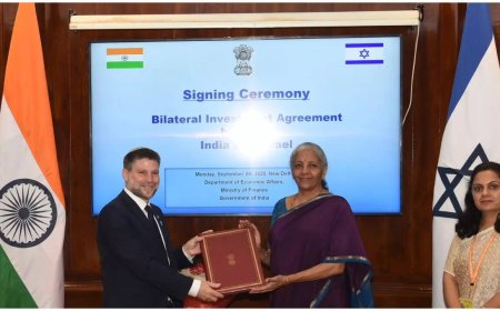 India, Israel sign treaty to boost trade, mutual investments