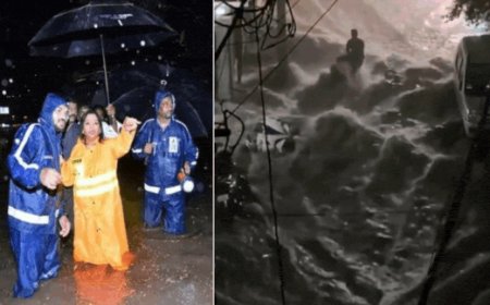 Heavy rains batter Hyderabad: 2 people feared swept away; shocking visuals emerge
