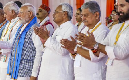 'Leader sitting with us': Nitish goes off script; reveals what led to JD(U)-BJP split