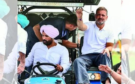 6 days after PM's tour, Rahul visits flood-hit Punjab
