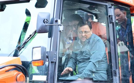 Heavy rain in Uttarakhand: CM Dhami inspects severely affected Maldevta, Kesarwala areas in Dehradun