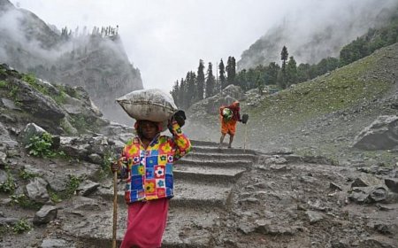 Political tempers rise in Kashmir over highway closure; netas allege conspiracy to choke Valley’s economy as fruit-landed trucks stranded