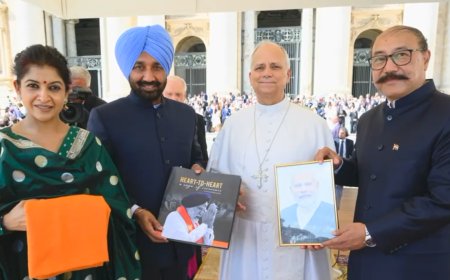 Vatican: Pope blesses PM Modi on 75th birthday; prays for his long life and good health