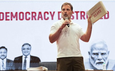 Vote-chori row: Rahul Gandhi flags 6,018 deletions in Aland; claims CEC 'protecting destroyers of democracy'