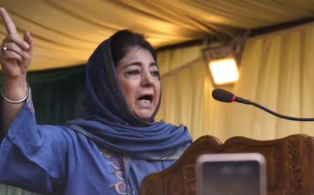 Mirwaiz, Mehbooba claim house arrest to prevent them from attending separatist Bhat's funeral