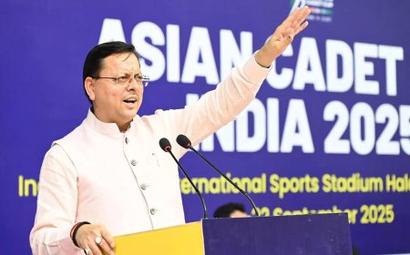 Uttarakhand CM Dhami inaugurates Asian Cadet Cup India-2025 in Haldwani, says youth's interest in fencing has grown rapidly