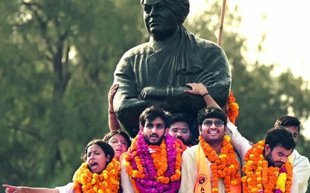 ABVP claims 3 of 4 Dusu posts, NSUI reduced to 1