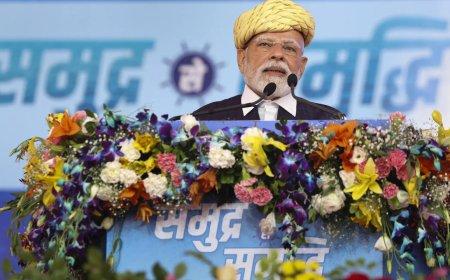 Chip to ship, all must be made in India, it's a necessity now: PM Modi in Bhavnagar