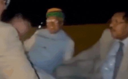 Watch: CJI BR Gavai enjoys camel ride in Bikaner; joined by law minister Arjun Ram Meghwal