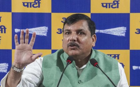 AAP's Sanjay Singh slams 'Bachat Utsav', cites 'burden' of GST on common people