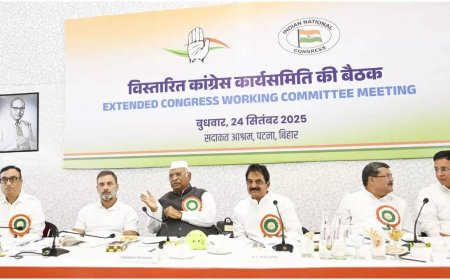 Bihar SIR, PM Modi's 'huglomacy', Gaza: CWC resolution adopted at Patna meet - details