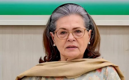 PM Modi govt's response on Palestine issue abdication of humanity, morality: Sonia Gandhi
