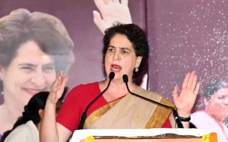 ‘Trying to buy votes’: Priyanka Gandhi slams NDA in Bihar rally; criticises Mukhyamantri Mahila Rojgar Yojana