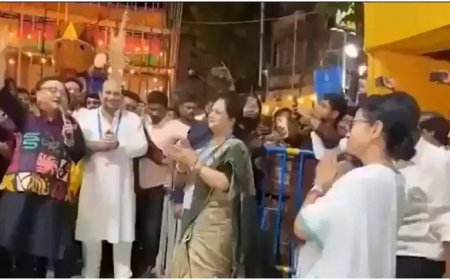 'Limit of appeasement politics': BJP slams Mamata over 'Kaaba in my heart' song at Durga pandal - watch