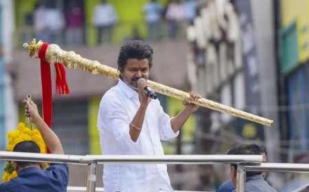 TVK rally tragedy: Stampede-like situation at Vijay's Karur rally; at least 10 dead & 30 injured