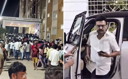 'Standing here with deep sorrow': Tamil Nadu CM MK Stalin consoles Karur stampede families; orders inquiry under retired judge
