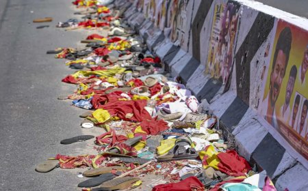 Karur tragedy: Stampede FIR names 3 of Vijay’s party; 1 arrested