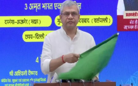 Bihar: Vaishnaw flags off 3 Amrit Bharat, 4 local trains - know the routes