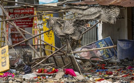 Karur stampede: Tamil Nadu government releases video, counters Vijay's charges; cops say TVK flouted rules