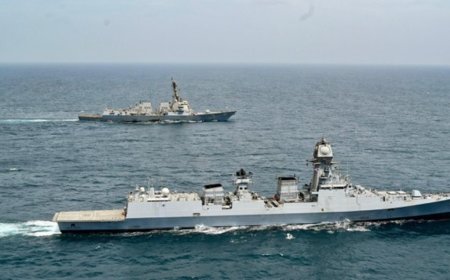 India, US conduct naval exercise in Arabian Sea