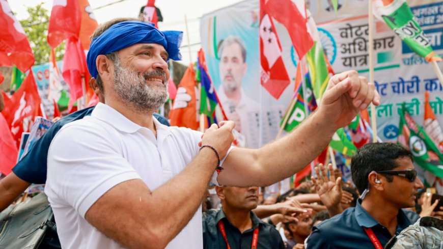 Vote 'chori', makhana & 'gamcha': Decoding 16 days of Rahul Gandhi's 'Adhikar Yatra' in Bihar - key points