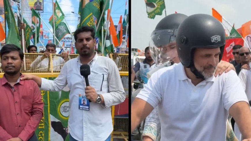 'Touched by gesture': Rahul Gandhi gifts new bike to Darbhanga youth; replaces vehicle lost during 'Voter Adhikar Yatra'