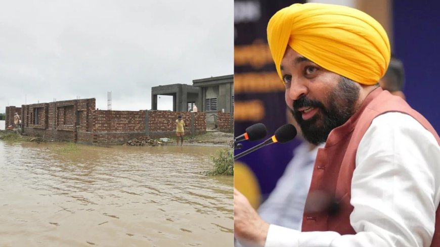 'Demanding rights, not begging': Punjab CM Mann asks Centre to release Rs 60,000 cr pending funds; visits flood-affected areas