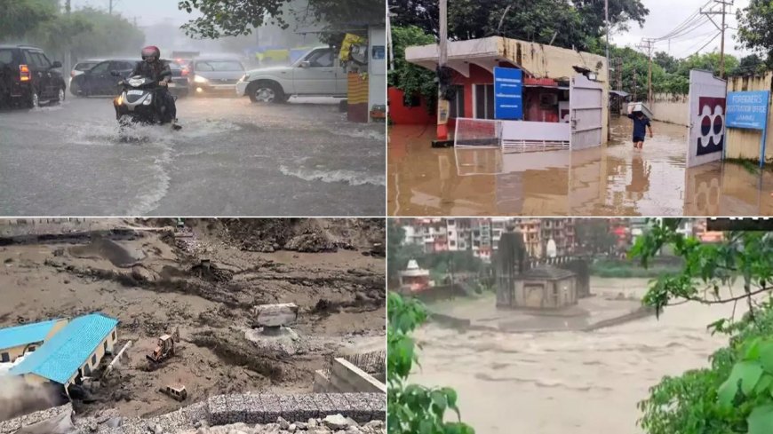 IMD warning: Red alert issued in J&K, Punjab, Himachal; heavy showers expected in 3 hours