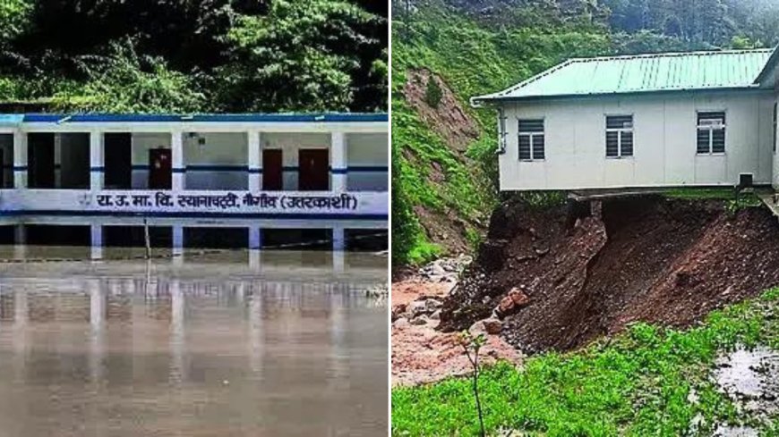 School bells stop ringing in flood-hit North India as water cuts off access