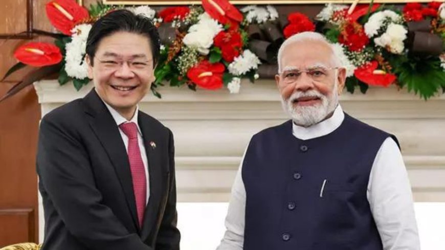 India-Singapore ties: PM Modi holds bilateral with Lawrence Wong; discuss Pahalgam attack