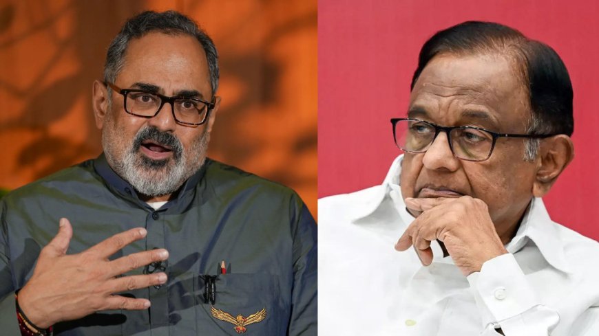 'Failed finance minister': Rajeev Chandrasekhar's 'disgruntled' retort on Chidambaram's GST 'U-turn' claim
