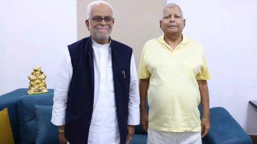 VP polls: 25 legal luminaries criticise Reddy-Lalu meet; call it 'dismaying'